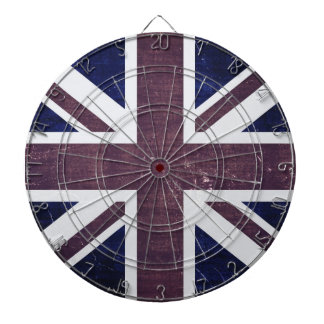 Cible De Fléchettes Drapeau vintage Royaume-Uni 3