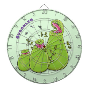 Cible De Fléchettes Drôle carnivore carnivore carnivore plante dessin 