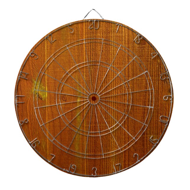 Cible de flechettes du panneau de clôture en bois (Devant)