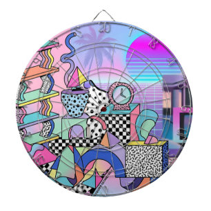 Cible De Fléchettes Du Pasquier Geometrics Revisité