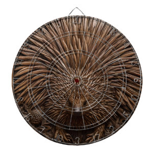 Cible De Fléchettes Echidna Australienne En Bois Câblé,