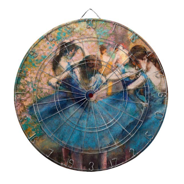 Cible De Fléchettes Edgar Degas - Danseuses en bleu (Devant)