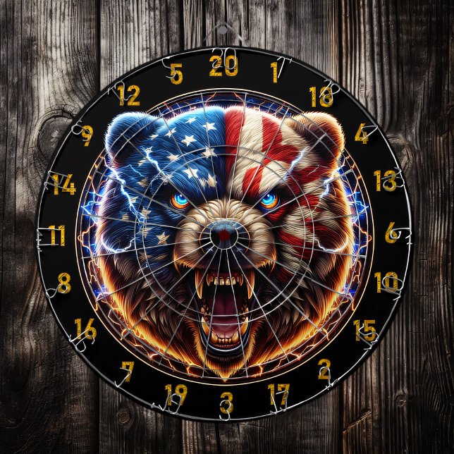 Cible De Fléchettes Électrification de l'Esprit Ours du Sauvage (Créateur téléchargé)