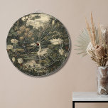 Cible De Fléchettes Élégance botanique - Le cygne dans la forêt<br><div class="desc">Ajoutez une touche sophistiquée à la soirée de jeu avec ce tableau de fléchettes avec un cygne tranquille glissant à travers un étang de forêt couvert de nénuphars. Un mélange parfait d'amusement et d'art raffiné, il fait une déclaration attrayante dans les salles de jeux, les salons ou les grottes humaines....</div>