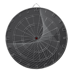 Cible De Fléchettes Elegant, chic, simple, modern graphic pattern art