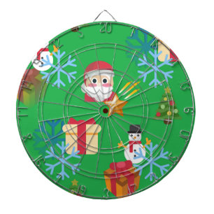 Cible De Fléchettes emoji de noël