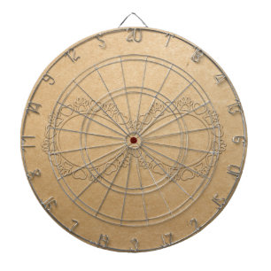 Cible De Fléchettes Empreinte de patte d'amour infini