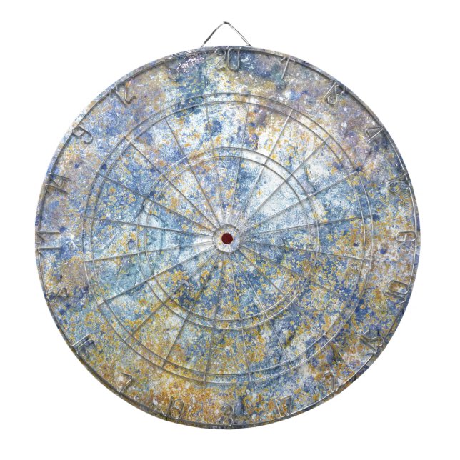 Cible de flechettes en pierre de photographie (Devant)