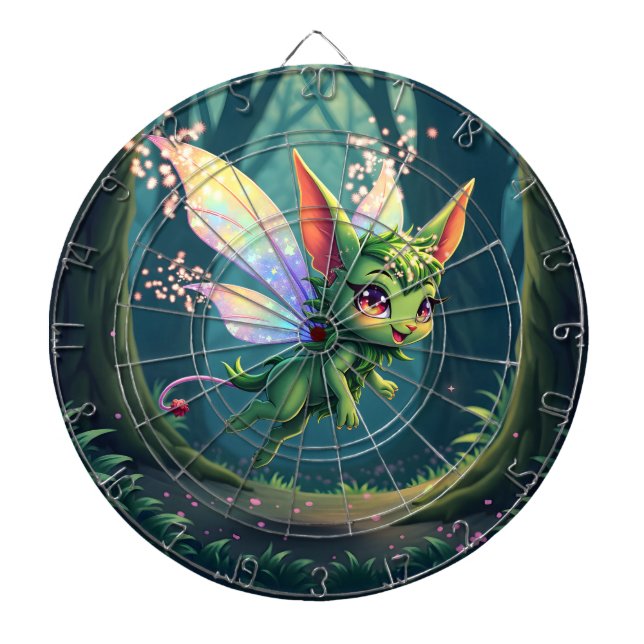 Cible De Fléchettes Enchanted Fairy Critter – Magical Forest Sprite  (Devant)
