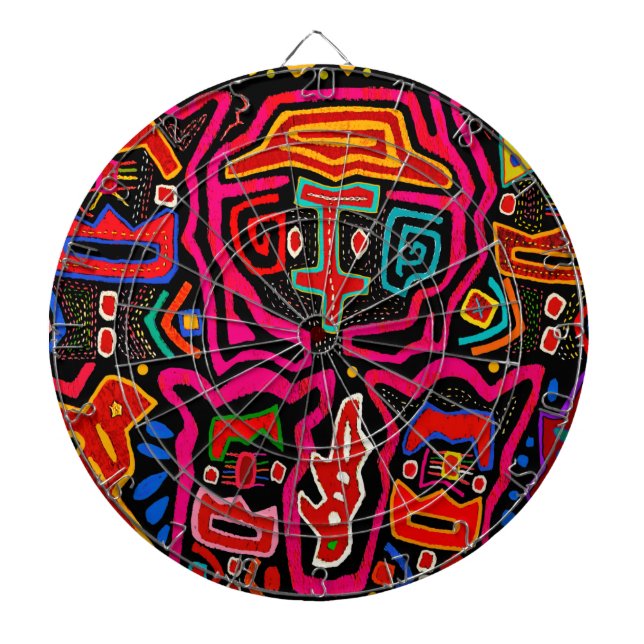 Cible De Fléchettes Esprits de démon chamanique et rêves (Devant)