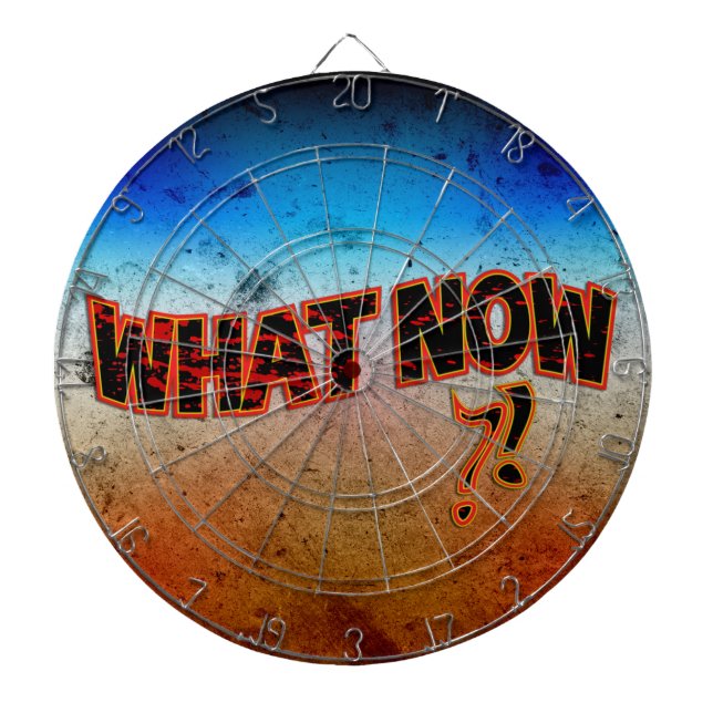 Cible De Fléchettes Et maintenant ? ! (Devant)