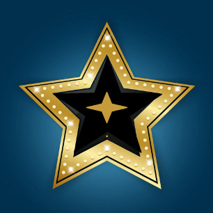 Cible De Fléchettes Étoile