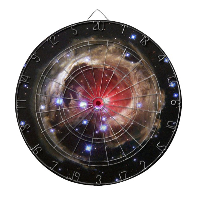 Cible De Fléchettes Étoile supergéante rouge V838 Monocerotis (Devant)