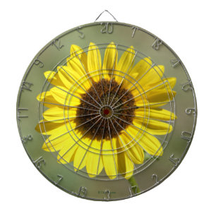 Cible De Fléchettes F47 Fleur sauvage jaune Tournesol annuel commun