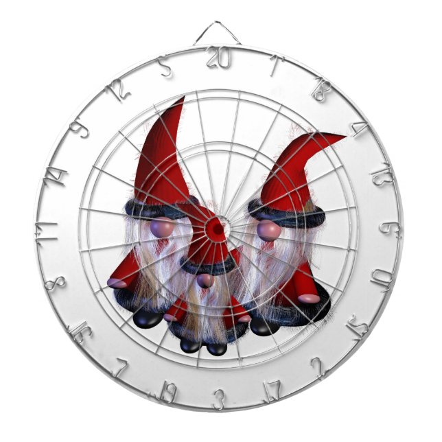 Cible De Fléchettes Famille naine Wonderland (Devant)