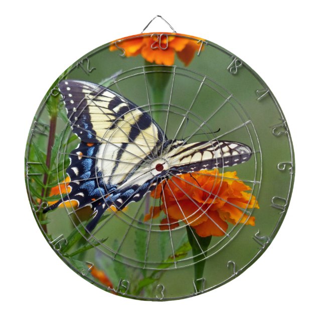 Cible De Fléchettes Femelle jaune Tigre de l'Est Swallowtail (Devant)