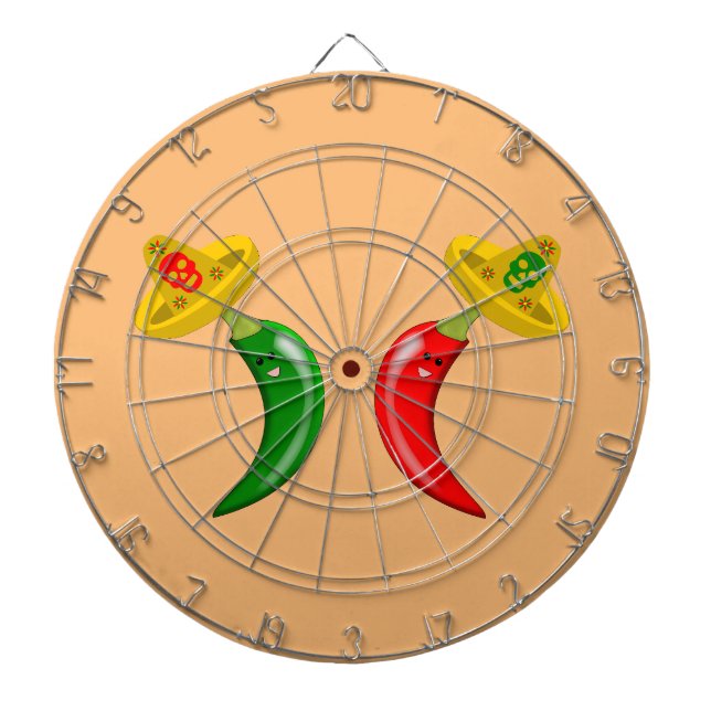 Cible De Fléchettes Fête des Mexicains Morts (Devant)