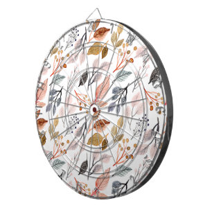 Cible De Fléchettes feuille d'arbre