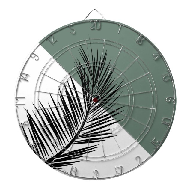 Cible De Fléchettes Feuille de palme (Devant)