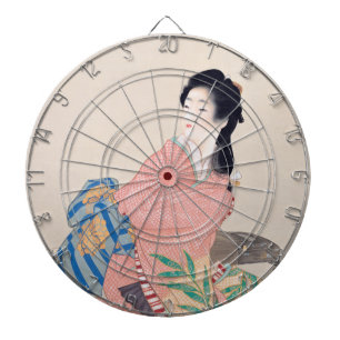 Cible De Fléchettes Fille Miyuki (Belle Dame Japonaise) (Asiatique)