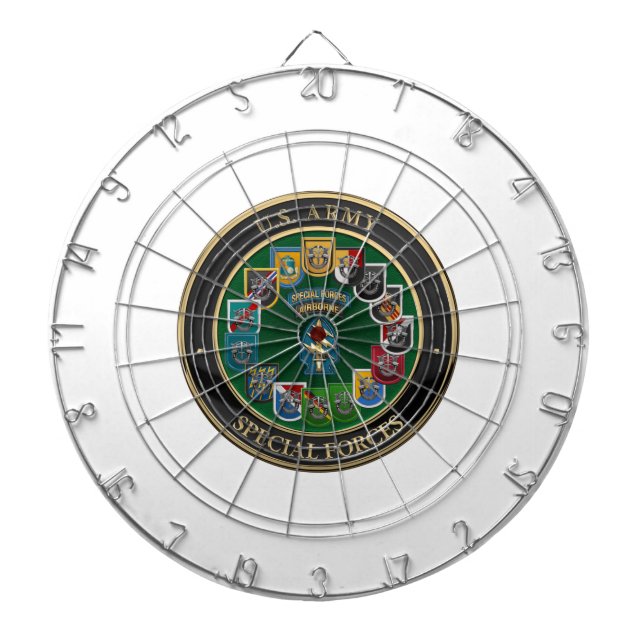 Cible De Fléchettes Flash des forces spéciales (Devant)