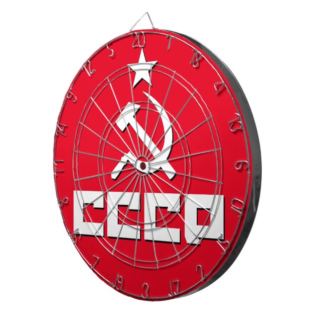 Cible De Fléchettes Fléchettes de l'ère CCCP (Devant droit)