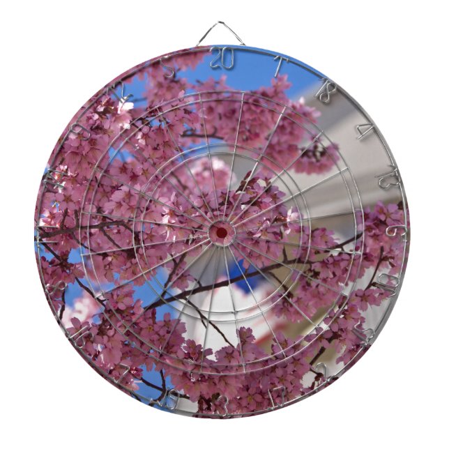 Cible De Fléchettes Fleurs de cerisier Sakura Americana (Devant)