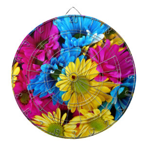 Cible De Fléchettes Fleurs de marguerite Fleurs d'amour Destiny Douche