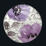 Cible De Fléchettes Fleurs violettes<br><div class="desc">Studio de Pela de ©/Apple sauvage.  Une image de deux fleurs dans le rple. Le feuille et les tiges des fleurs peuvent également être vus sur l'image.</div>