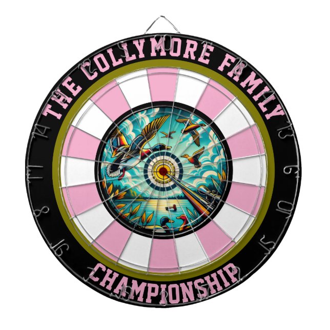 Cible De Fléchettes Flying Ducks Target Wall Art (Devant)