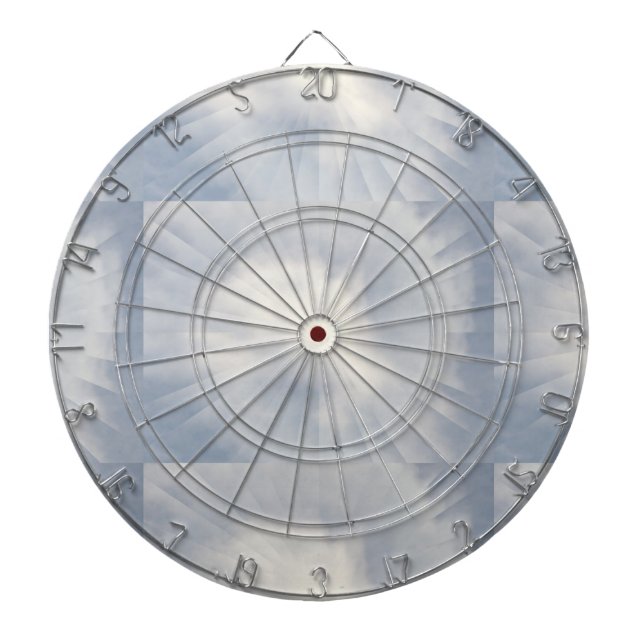 Cible De Fléchettes Fond bleu ciel (Devant)