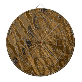 Cible De Fléchettes Fourrure de tigre d'art 3
