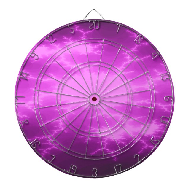 Cible de flechettes fractale Mega Lightning (Devant)