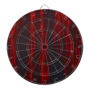 Cible de flechettes fractale saignante