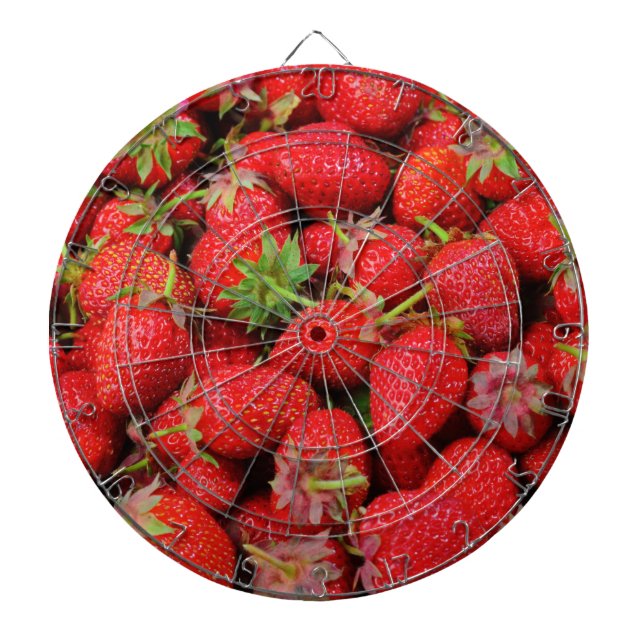 Cible De Fléchettes Fraises (Devant)