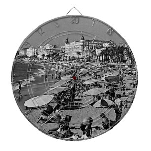 Cible De Fléchettes France vintage Cannes la plage