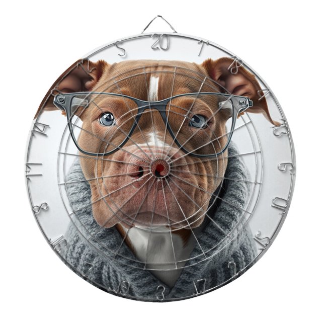 Cible De Fléchettes Funny Photo personnalisée (Devant)