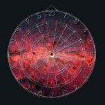 Cible De Fléchettes Galaxie de la Voie Lactée<br><div class="desc">Des centaines de milliers d'étoiles se sont entassées dans le noyau tourbillonnant de notre galaxie spirale de la Voie Lactée. Belle photo de galaxie et un merveilleux exemple de photographie spatiale.</div>