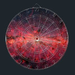 Cible De Fléchettes Galaxie de la Voie Lactée<br><div class="desc">Des centaines de milliers d'étoiles se sont entassées dans le noyau tourbillonnant de notre galaxie spirale de la Voie Lactée. Belle photo de galaxie et un merveilleux exemple de photographie spatiale.</div>