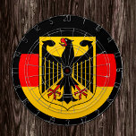 Cible De Fléchettes German Flag Dartboard & Germany / game board<br><div class="desc">Dartboard: Germany & German flag darts,  family fun games - love my country,  summer games,  holiday,  fathers day,  birthday party,  college students / sports fans</div>