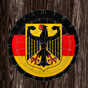 Cible De Fléchettes German Flag Dartboard & Germany / game board