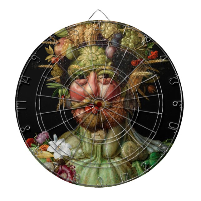 Cible De Fléchettes Giuseppe Arcimboldo - Vertumnus (Devant)