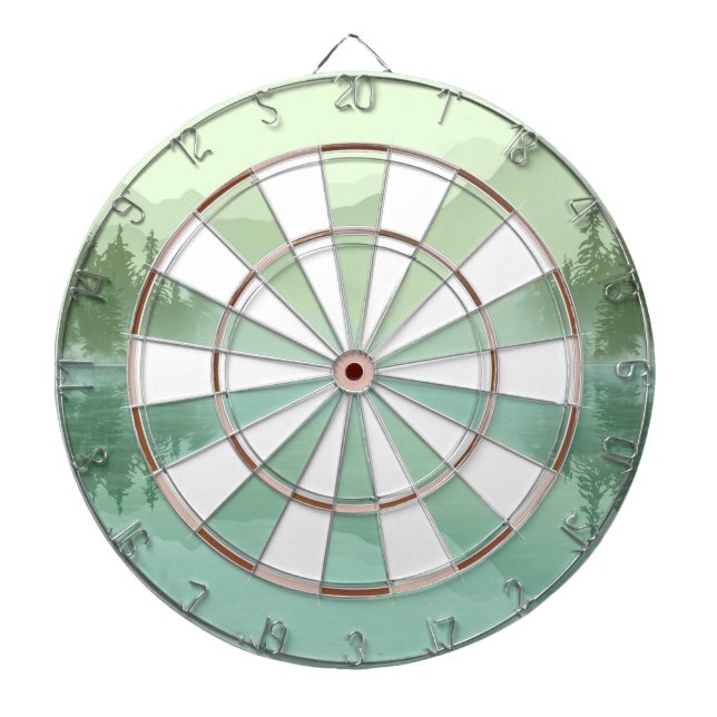 Cible De Fléchettes Glacier Lake dans les Rocheuses (Devant)