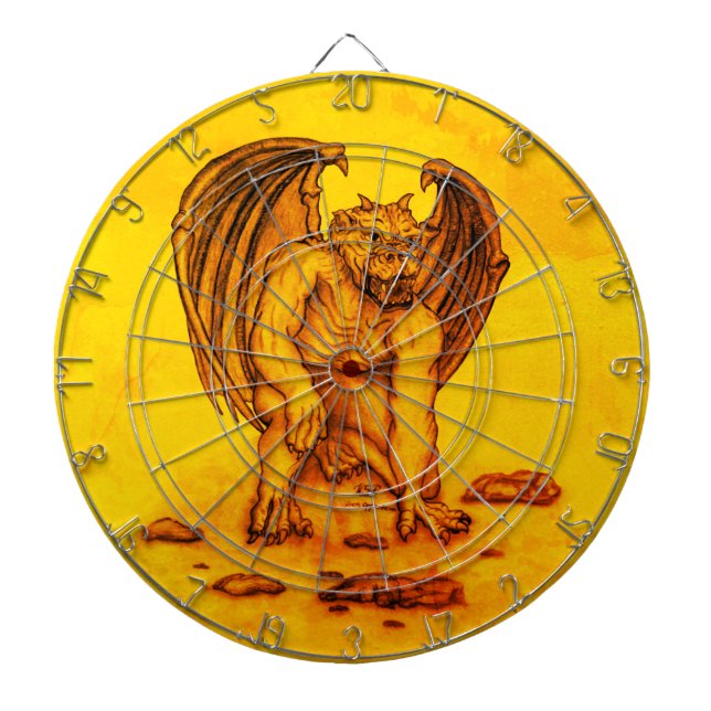 Cible De Fléchettes Golem Gargoyle (Devant)