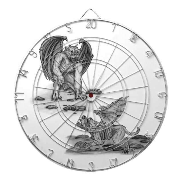 Cible De Fléchettes Golem Gargoyle (Devant)