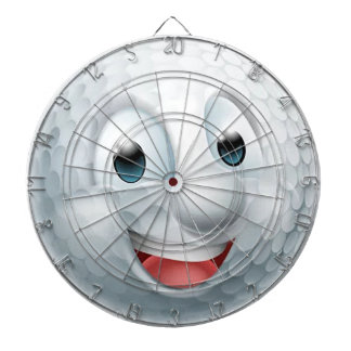 Cible De Fléchettes “Golf Ball Face” Dart Board