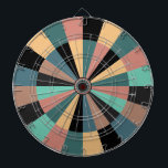 Cible De Fléchettes Green Black Gold et Rose Games Room Darboard<br><div class="desc">Tableau de fléchettes aux couleurs vives pour salle de jeux classique,  grotte homme,  tanière,  salle de fête.</div>