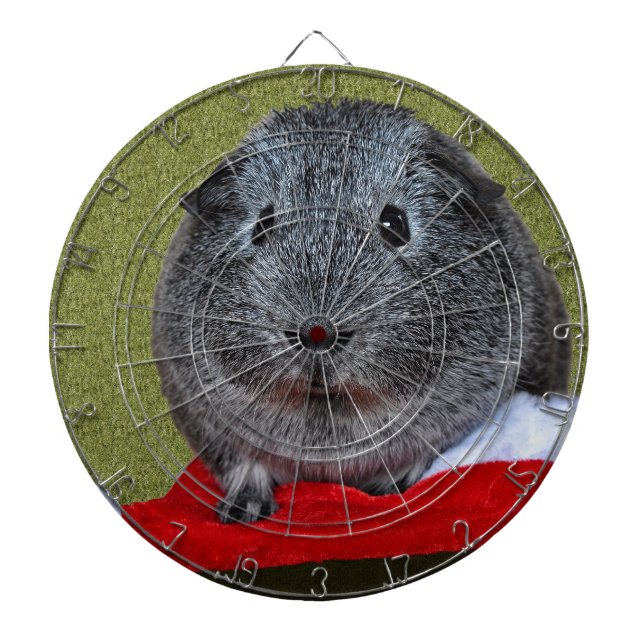 Cible De Fléchettes Guinea Pig Christmas (Devant)