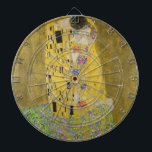Cible De Fléchettes Gustav Klimt - Le baiser<br><div class="desc">The Kiss / Der Kuss - Gustav Klimt en 1907-1908</div>
