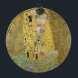Cible De Fléchettes Gustav Klimt - Le baiser<br><div class="desc">The Kiss / Der Kuss - Gustav Klimt en 1907-1908</div>